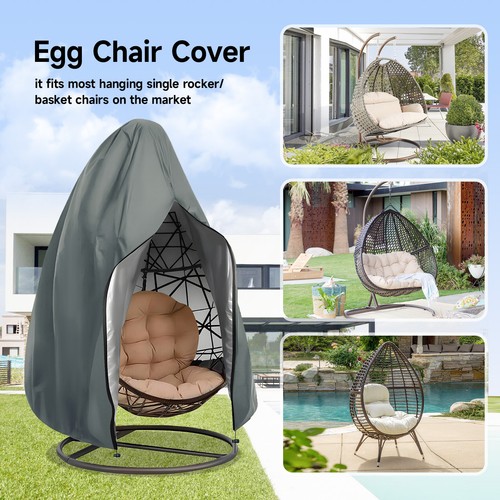 Grey hanging swing - hanging, egg