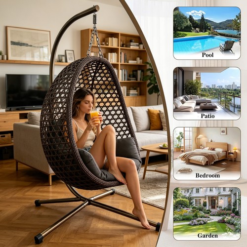 Hanging egg chair foldable - hanging,