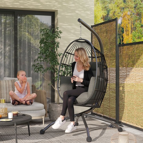 Hanging egg chair outdoor - hanging,