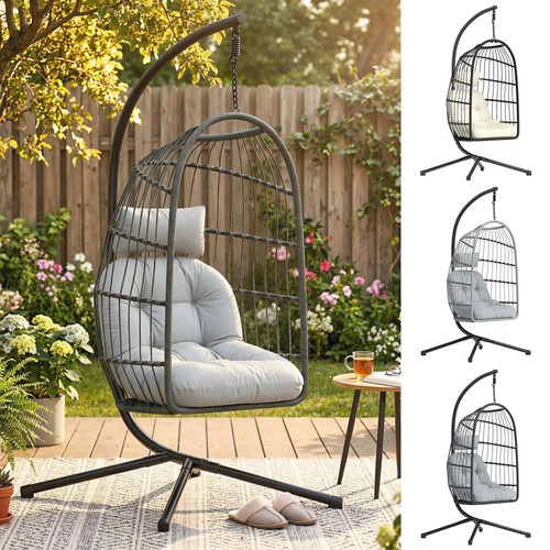 Hanging egg chair outdoor - hanging, chair,