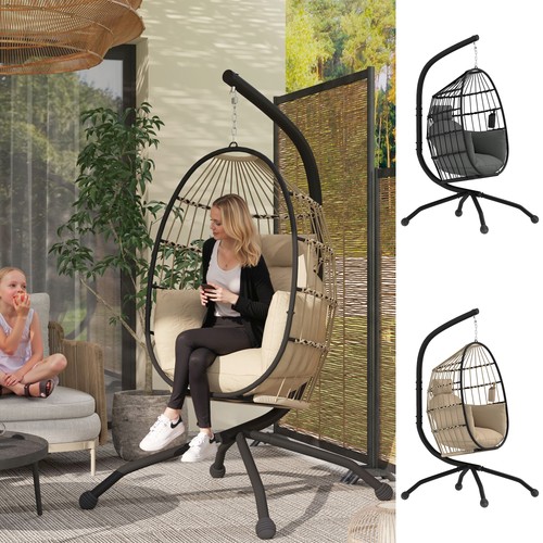 Hanging egg chair - hanging, with