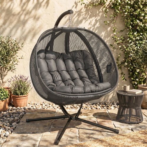 Outsunny double hanging egg - double,