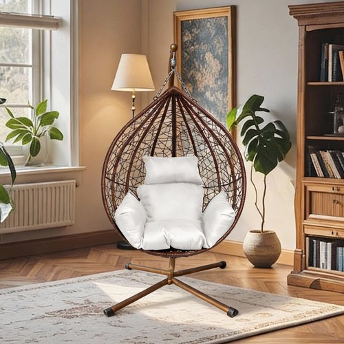 Hanging egg chair stand - chair, w/stand