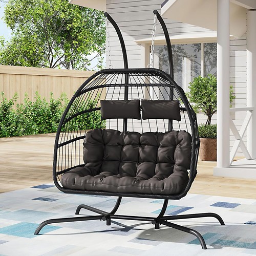 Hanging egg chair swing - hanging,